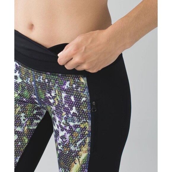 Lululemon Black Inspire Tight II *Full-On Luxtreme Leggings Size 8 41502 - Picture 2 of 14